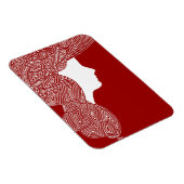 Lady Red Magneet (Rechterzijde)