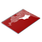 Lady Red Notitieboek (Linkerzijde)