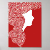 Lady Red Poster (Voorkant)