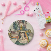 Lady - Ronde papieren Borden Bordje (Feest)