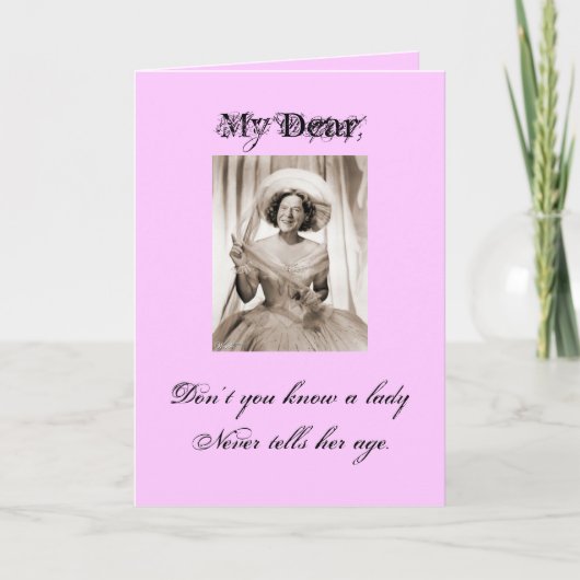 Lady Ronette - Gepersonaliseerd Kaart (Voorkant)