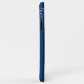 Lady Rood, Wit en Blauw Case-Mate iPhone Case (Achterkant/rechts)