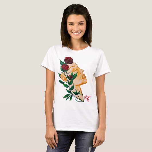 Lady Roos Graphic T-shirt (Voorkant volledig)