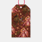 Lady Rosaline & De Klokkentoren Prinses Kerstmis Cadeaulabel (Achterkant)