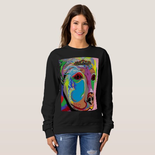 Lady Rottweiler Trui (Voorkant volledig)