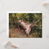 Lady Rust in een hangmat (door Giovanni Boldini) Kaart (Voorkant / Achterkant in situ)