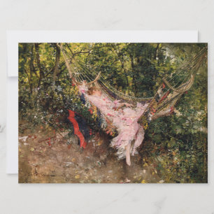 Lady Rust in een hangmat (door Giovanni Boldini) Kaart