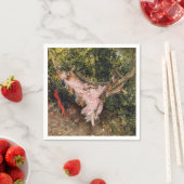 Lady Rust in een hangmat (door Giovanni Boldini) Servet (Insitu)