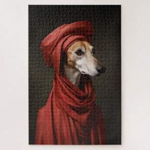 Lady Saluki Hond Legpuzzel