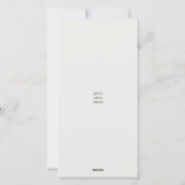 Lady Saluki Top Hoed Feestdagenkaart (Achterkant)