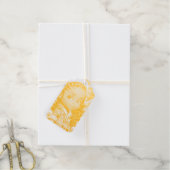 Lady Santa Folie Gift Label (Met Koord)