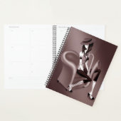 Lady Saxofonist - Jazz-geïnspireerde planner (Display)