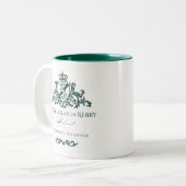 Lady Scanlan Tweekleurige Koffiemok (Voorkant links)