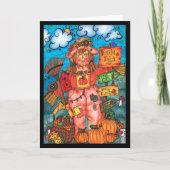 Lady Scarecrow Kaart (Voorkant)