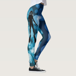 Lady Scuba Diver in de Leggings van Bubles