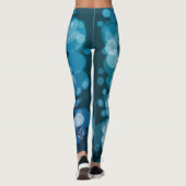 Lady Scuba Diver in de Leggings van Bubles (Achterkant)