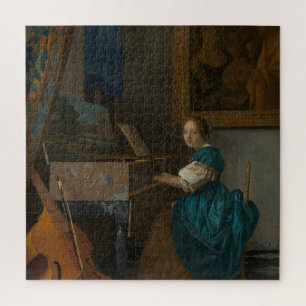 Lady Seed at a Virginal Legpuzzel