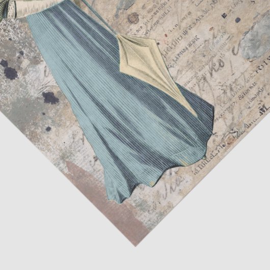  Lady Shabby, Frans Script Butterfly Craft Tissuepapier (Detail)