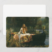 Lady Shalott On Boat door John William Waterhouse (Voorkant / Achterkant)