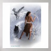 Lady Shaman Poster (Voorkant)