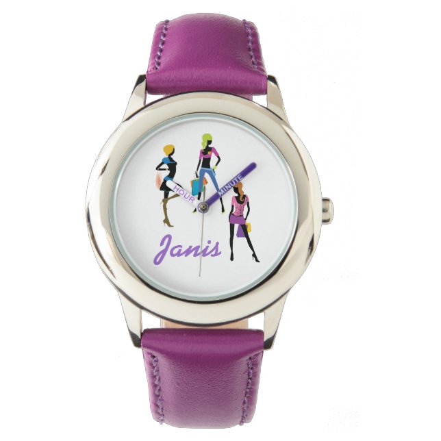 Lady Shopper Watch Horloge (Voorkant)