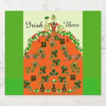 LADY SINAASAPPEL EN SHAMROCKS Green Irish