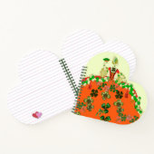 LADY SINAASAPPEL EN SHAMROCKS St. Patricks Day Notitieboek (Binnen)