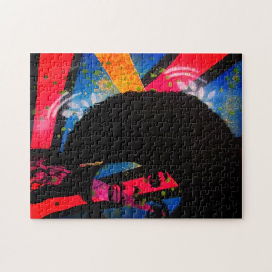 Lady Sings the Blues Jigzaag Puzzle Legpuzzel (Horizontaal)