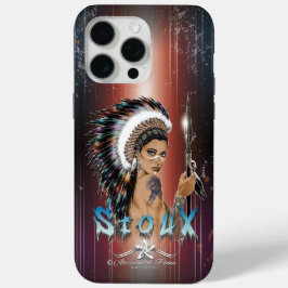 Lady Sioux iPhone 15 Pro Max Hoesje
