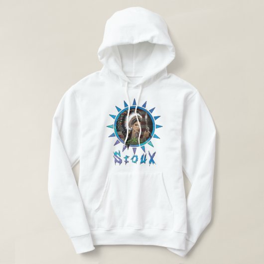 Lady Sioux Hoodie (Design voorkant)