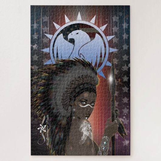 Lady Sioux Legpuzzel (Verticaal)