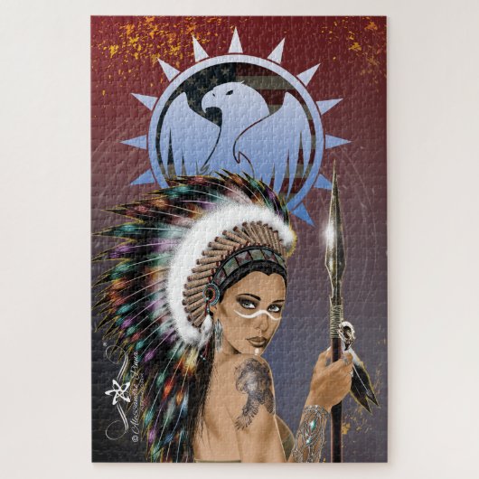 Lady Sioux Legpuzzel (Verticaal)