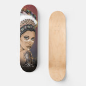 Lady Sioux Persoonlijk Skateboard (Voorkant)