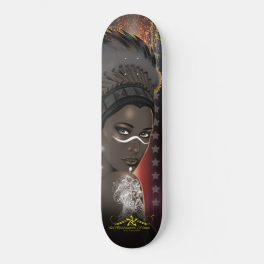 Lady Sioux Persoonlijk Skateboard (Voorkant)