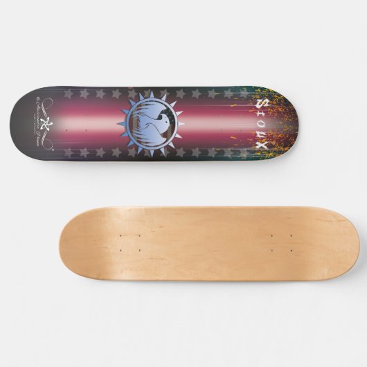 Lady Sioux Persoonlijk Skateboard (Horizontaal)