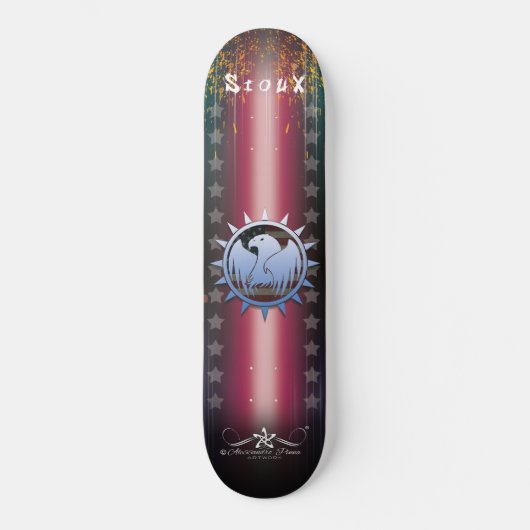 Lady Sioux Persoonlijk Skateboard (Voorkant)