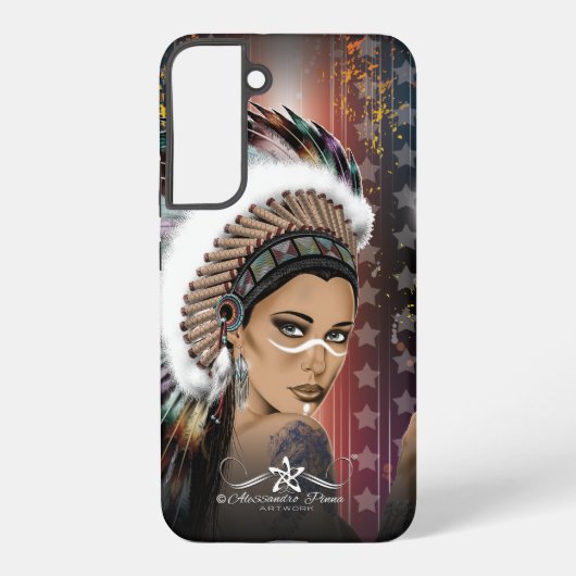 Lady Sioux Samsung Galaxy Hoesje (Achterkant)