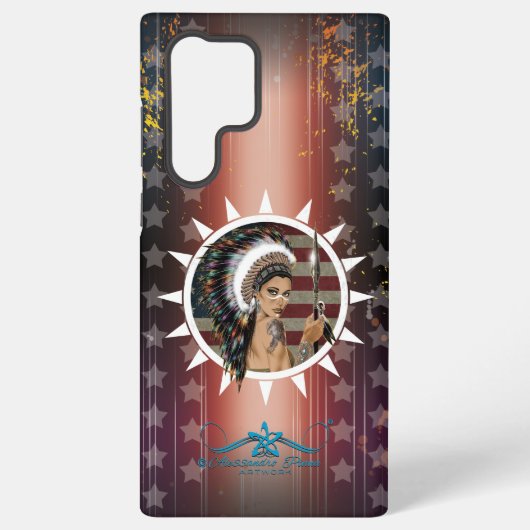 Lady Sioux Samsung Galaxy Hoesje (Achterkant)