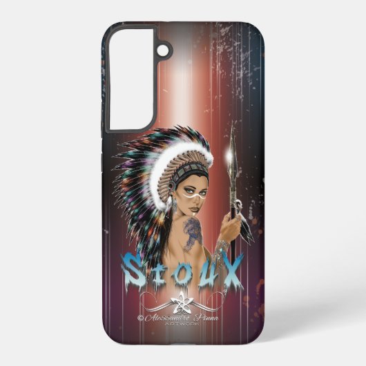 Lady Sioux Samsung Galaxy Hoesje (Achterkant)
