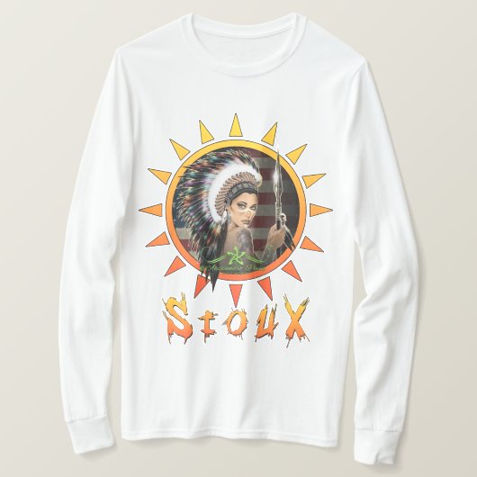 Lady Sioux T-shirt (Design voorkant)