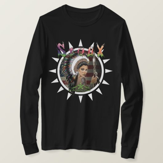 Lady Sioux T-shirt (Design voorkant)