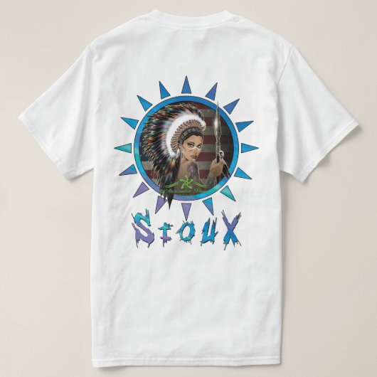 Lady Sioux T-shirt (Design achterkant)