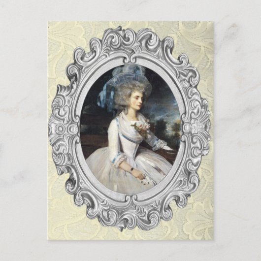 Lady Skipwith Briefkaart (Voorkant)
