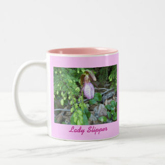 Lady Slipper 2 Tweekleurige Koffiemok