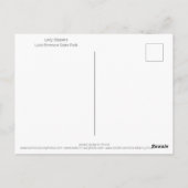 Lady Slipper-Briefkaart Briefkaart (Achterkant)