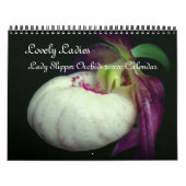 Lady Slipper Orchid Flowers Kalender (Hoes)