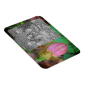 Lady Slipper Orchid Lijst Uw foto toevoegen Magneet (Rechterzijde)