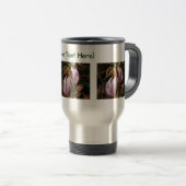 Lady Slipper Pair Flower Photography Travel Mug Reisbeker (Voorkant rechts)