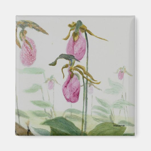 Lady Slippers Magnet (Voorkant)
