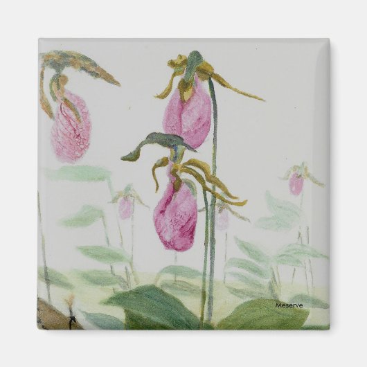 Lady Slippers Magnet (Voorkant)